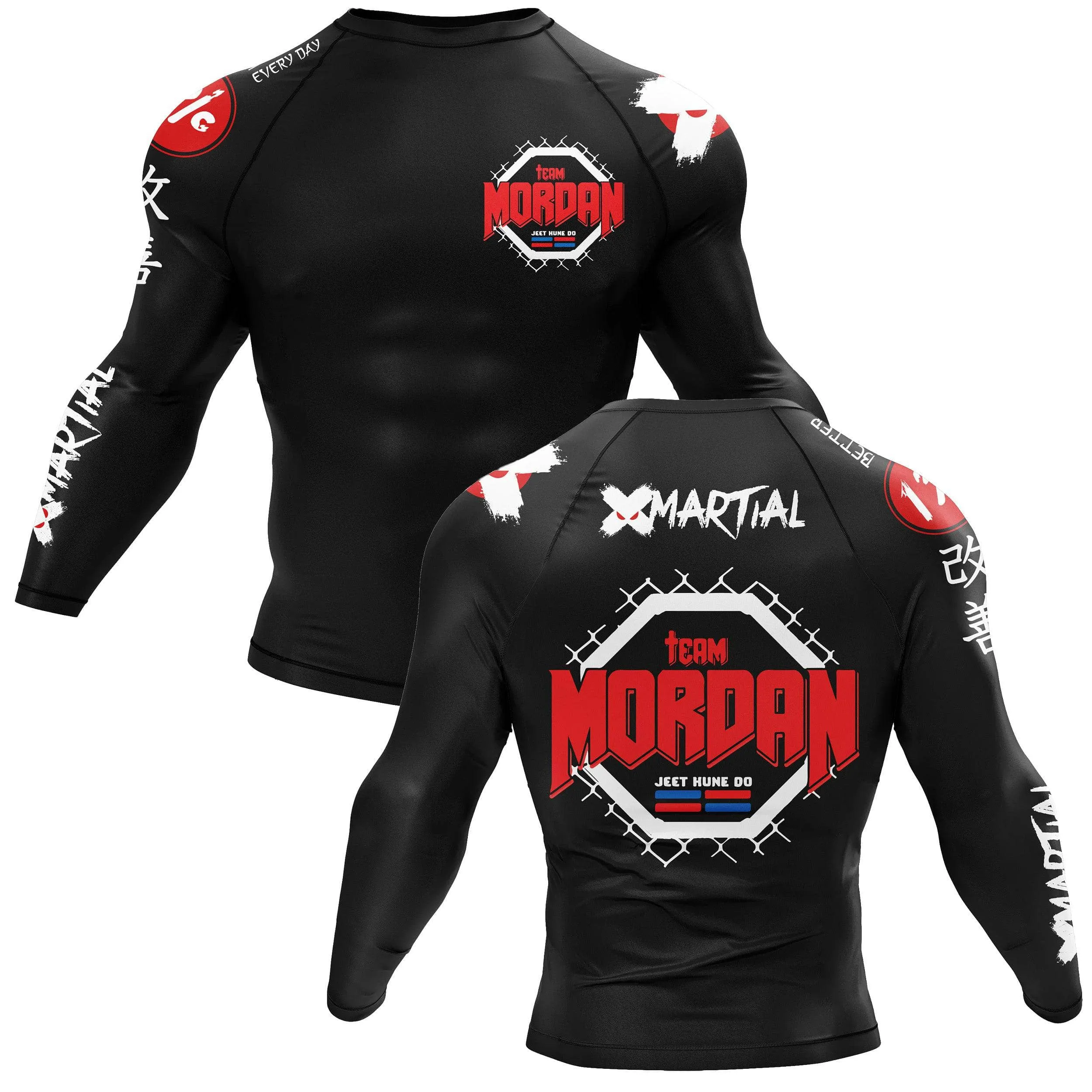 Dominican Fury BJJ Rash Guard