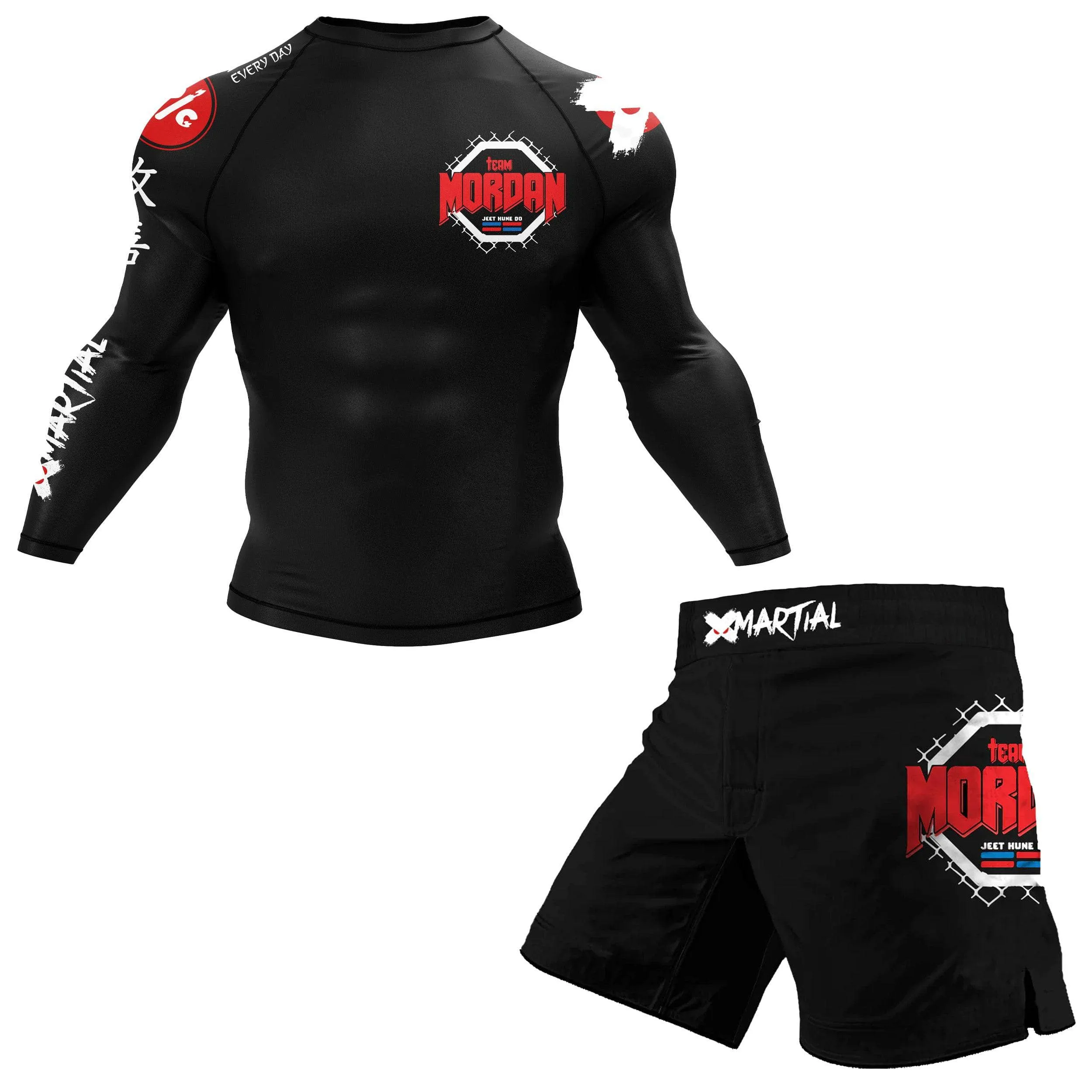 Dominican Fury BJJ Rash Guard