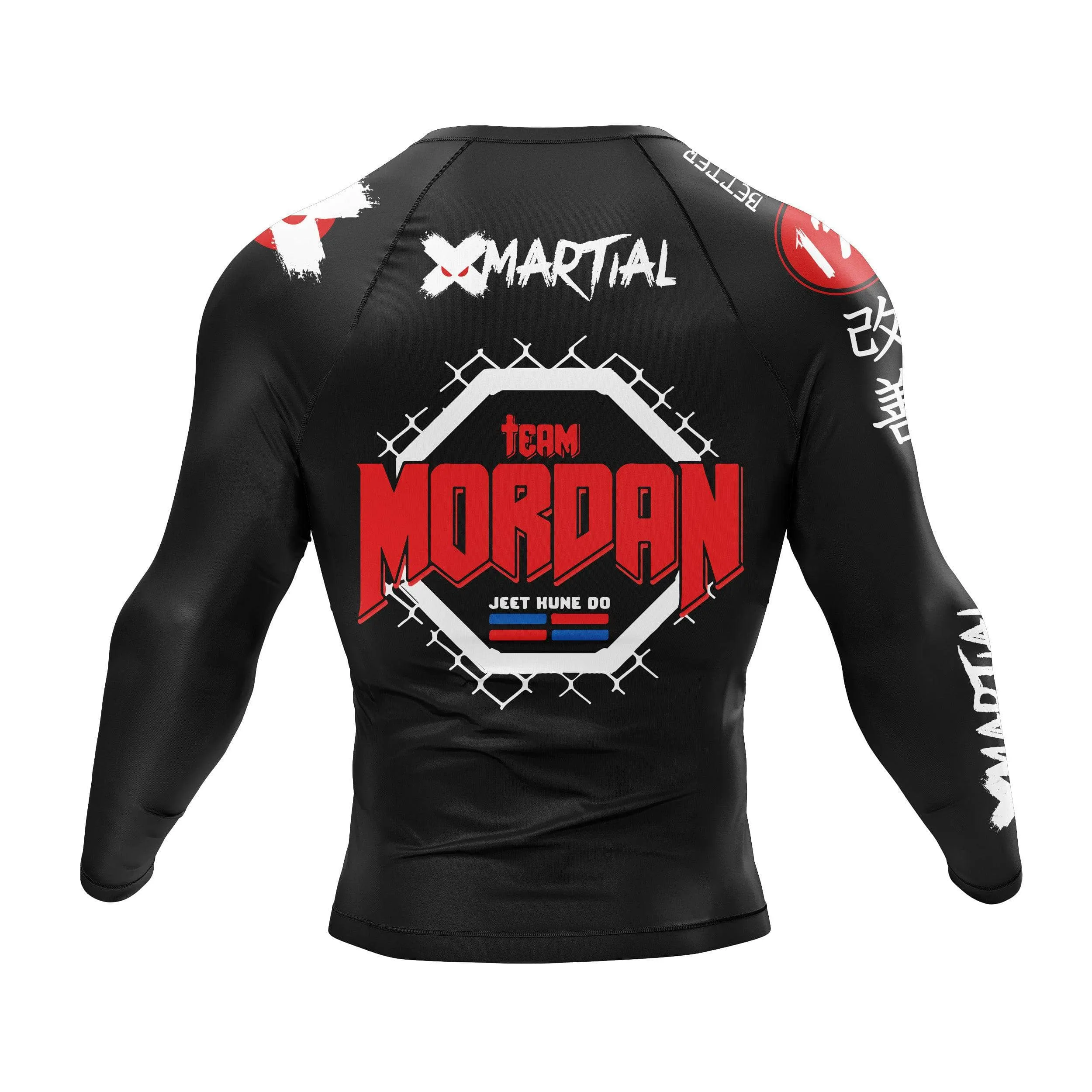 Dominican Fury BJJ Rash Guard