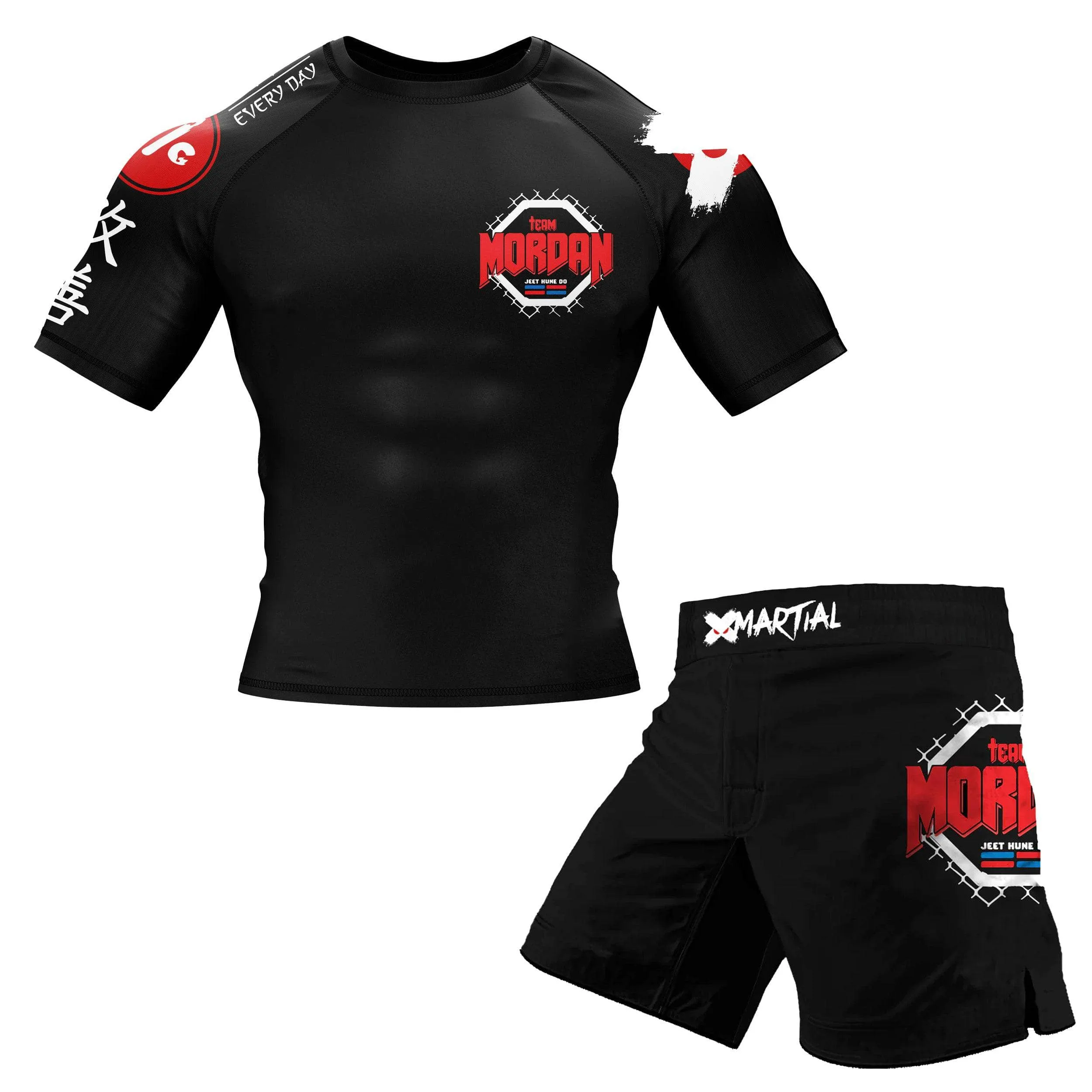 Dominican Fury BJJ Rash Guard