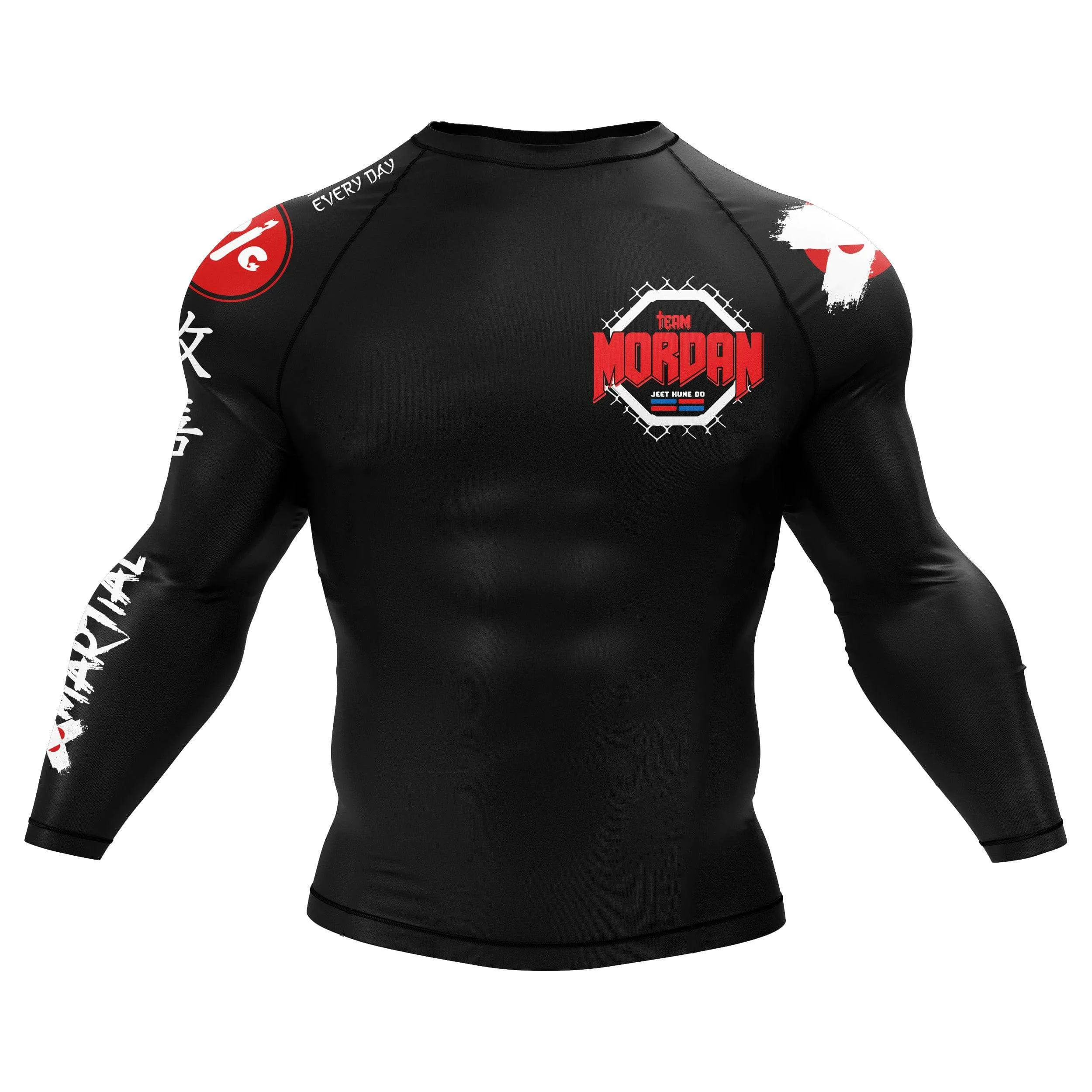 Dominican Fury BJJ Rash Guard