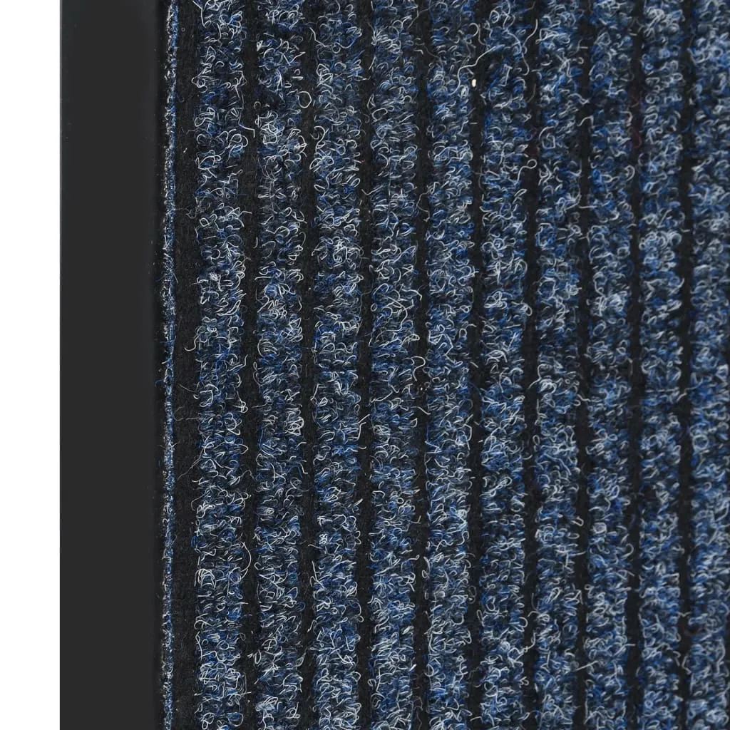 Doormat Striped Blue 60x80 cm