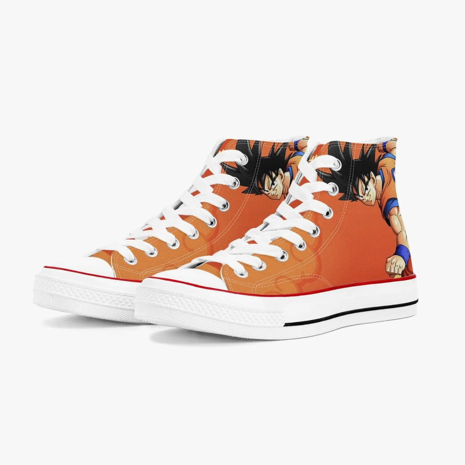 Dragonball Z Goku Kintoun A-Star High White Anime Shoes