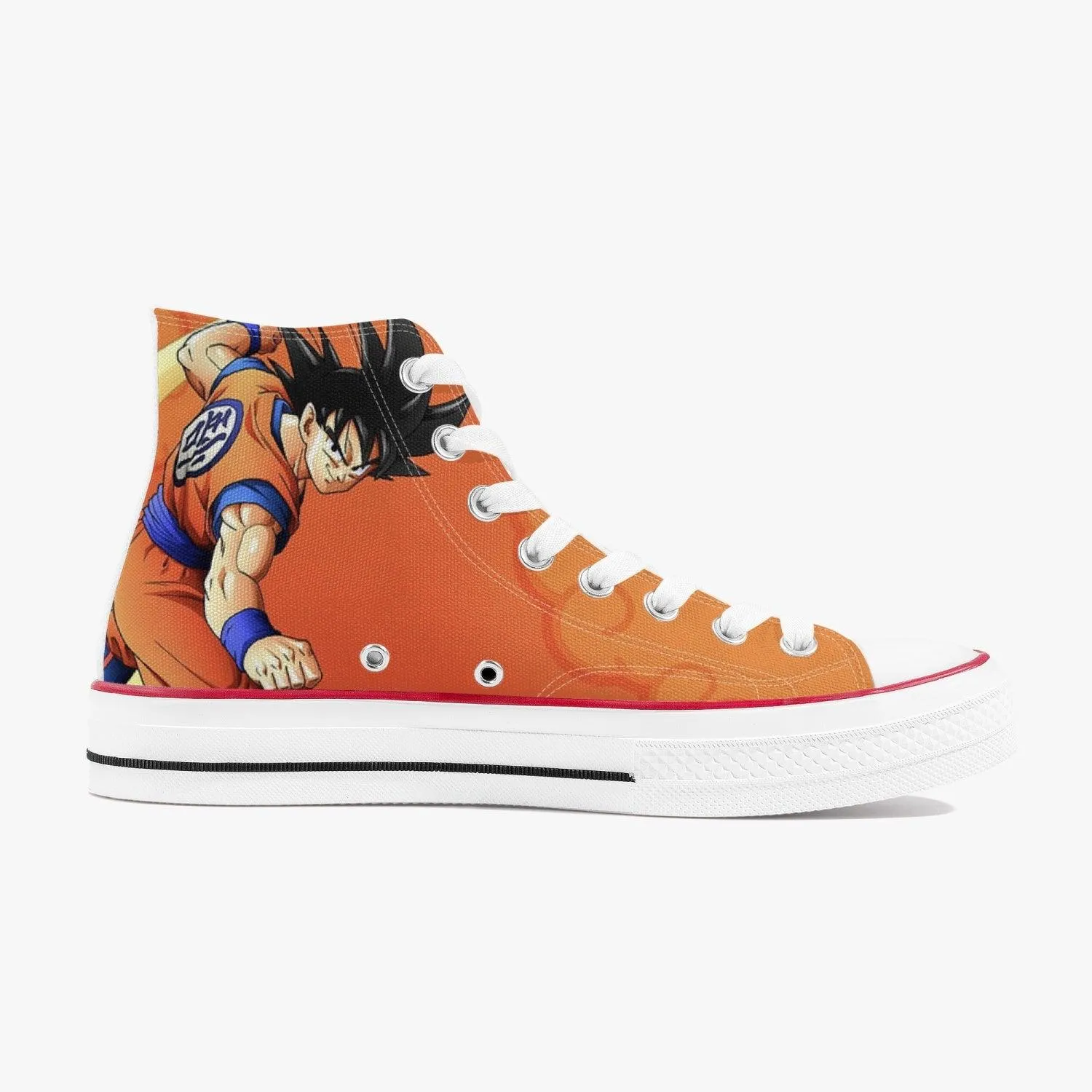 Dragonball Z Goku Kintoun A-Star High White Anime Shoes