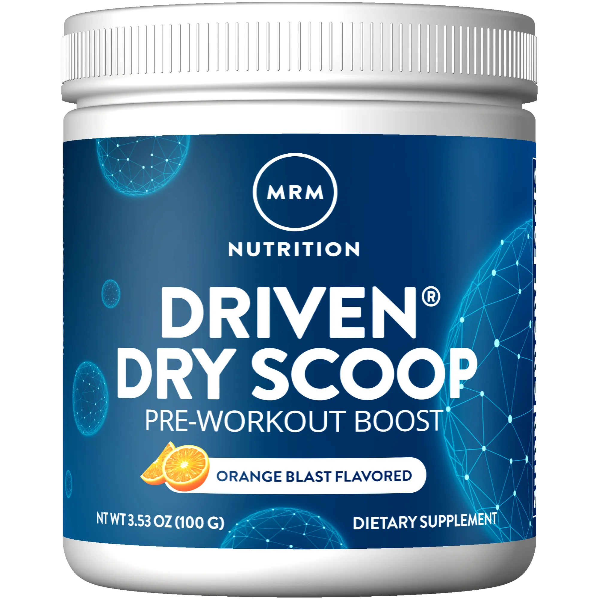 DRIVEN™ Dry Scoop Orange Blast Flavored (100g)