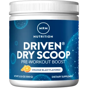 DRIVEN™ Dry Scoop Orange Blast Flavored (100g)