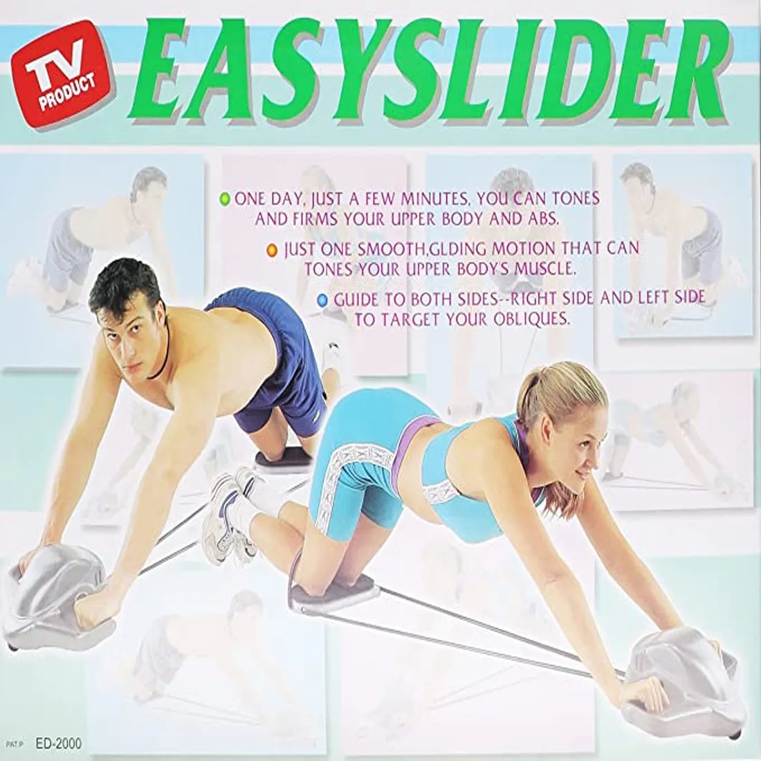 Easy Slider- AB Deluxe Roller- Compete Upper Body Workout Kit