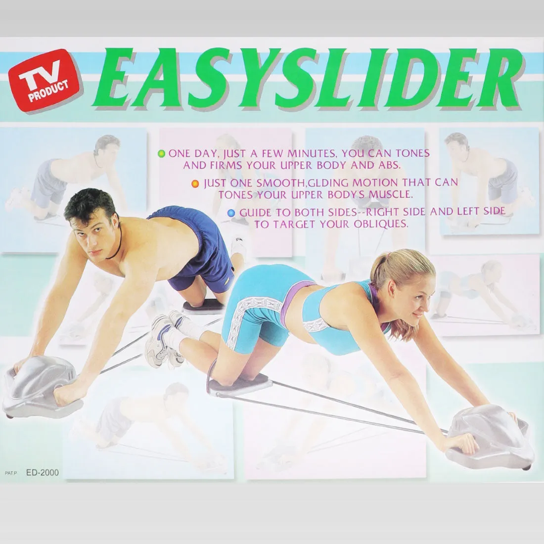 Easy Slider- AB Deluxe Roller- Compete Upper Body Workout Kit