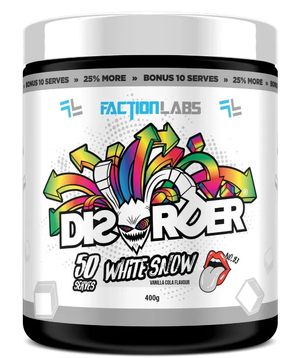 Faction Labs Disorder Pre-Workout (50 Serve)