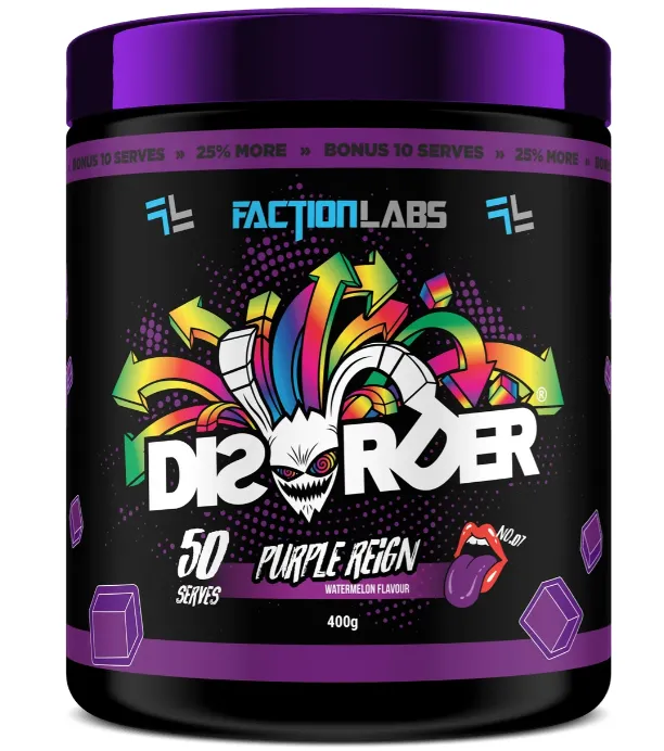 Faction Labs Disorder Pre-Workout (50 Serve)