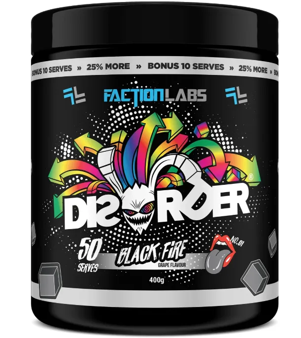 Faction Labs Disorder Pre-Workout (50 Serve)