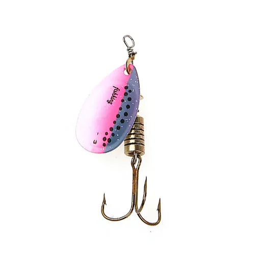 FISH KING 1PC Size0-Size5 Fishing Lure pesca Mepps Spinner bait Spoon Lures With Mustad Treble Hooks Peche Jig Anzuelos