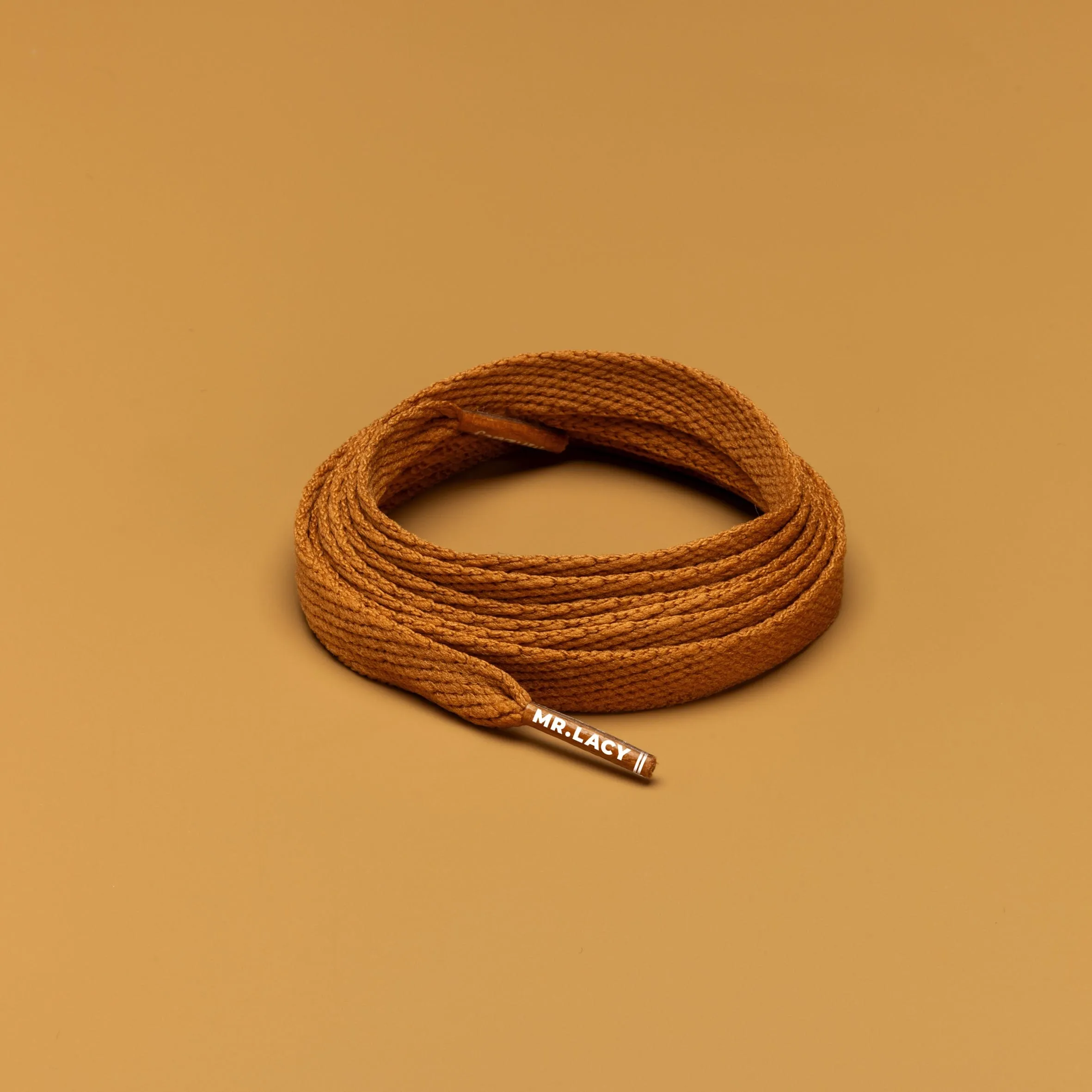 Flatties Shoelaces · Tan