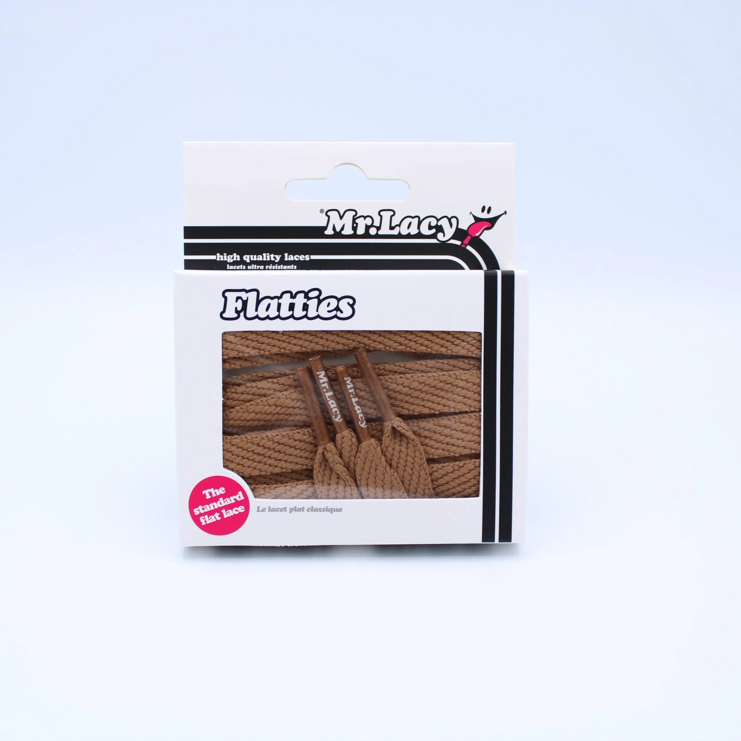 Flatties Shoelaces · Tan