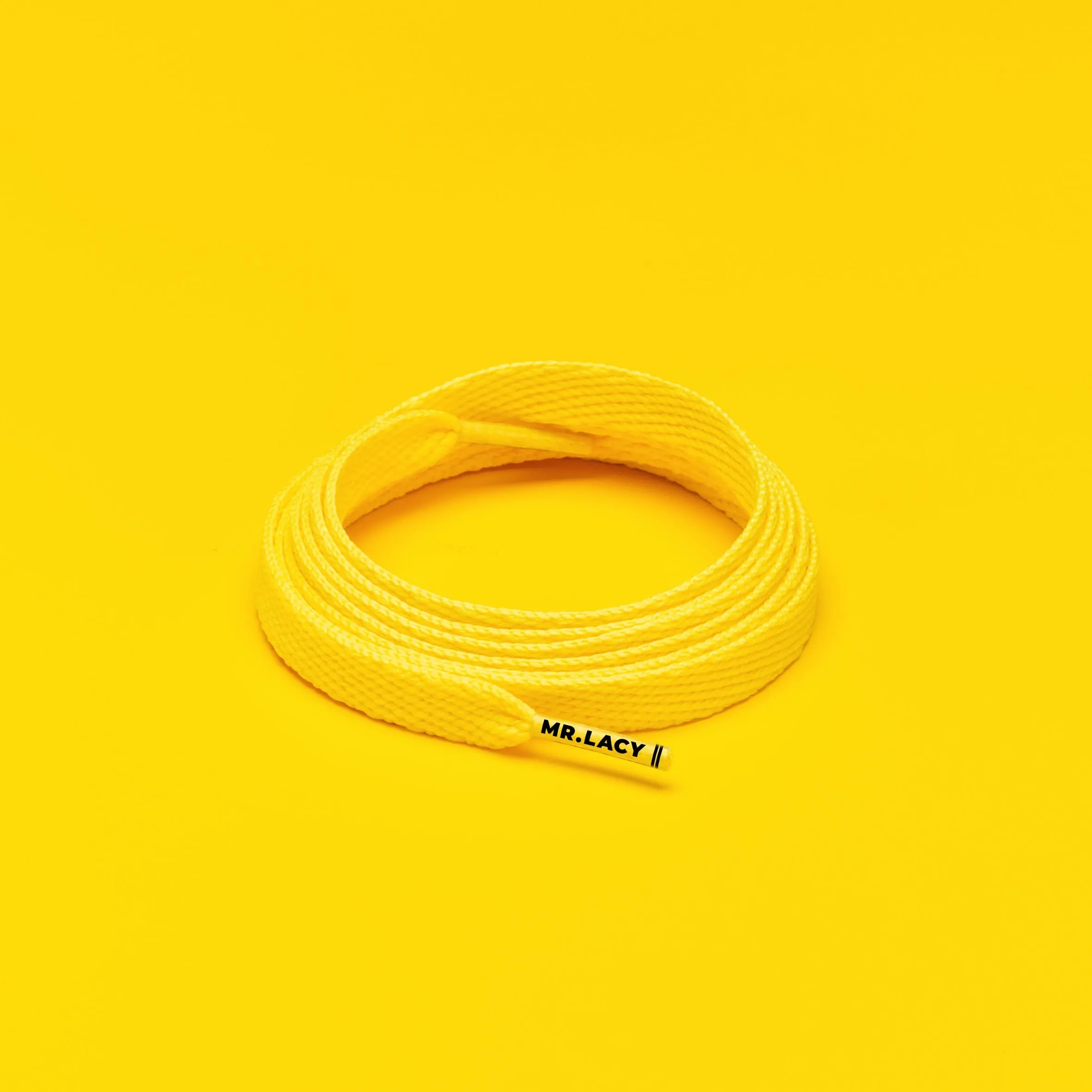 Flatties Shoelaces · Yellow