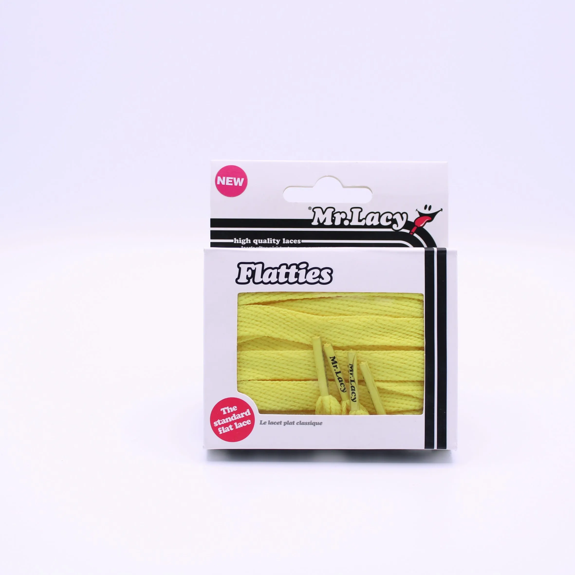 Flatties Shoelaces · Yellow