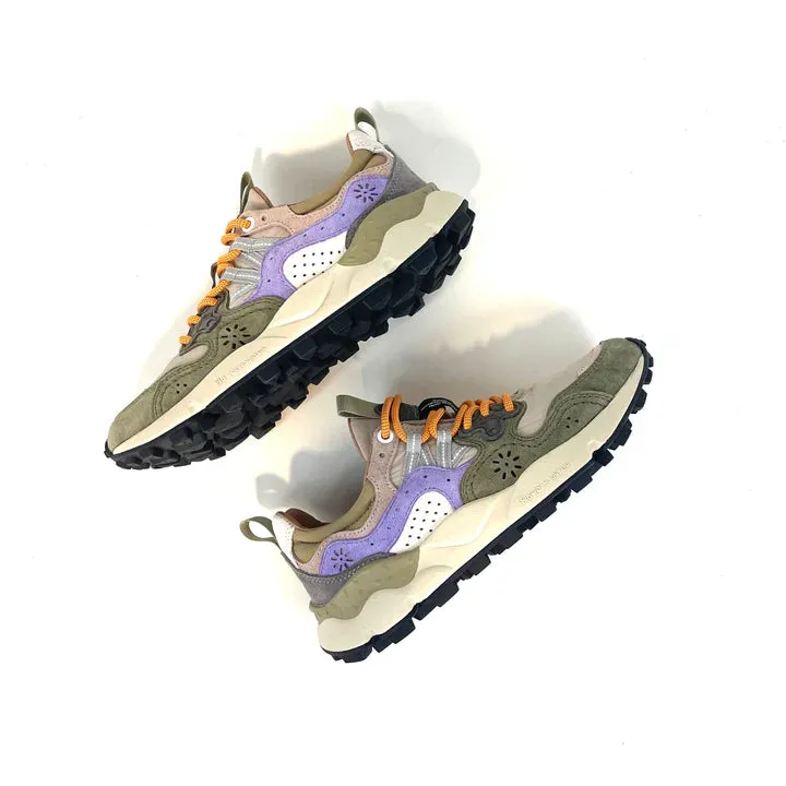 Flower Mountain - Yamano 3 Sneaker (Militare - Taupe - Violet)