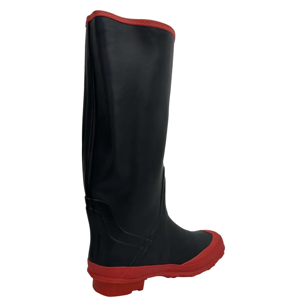 Frogg Toggs Mens 16" Black and Red Waterproof Rubber Utility Boot