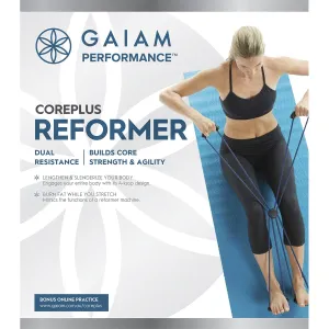 GAIAM Pilates Reformer 4-Loop Design and Multiple Grips