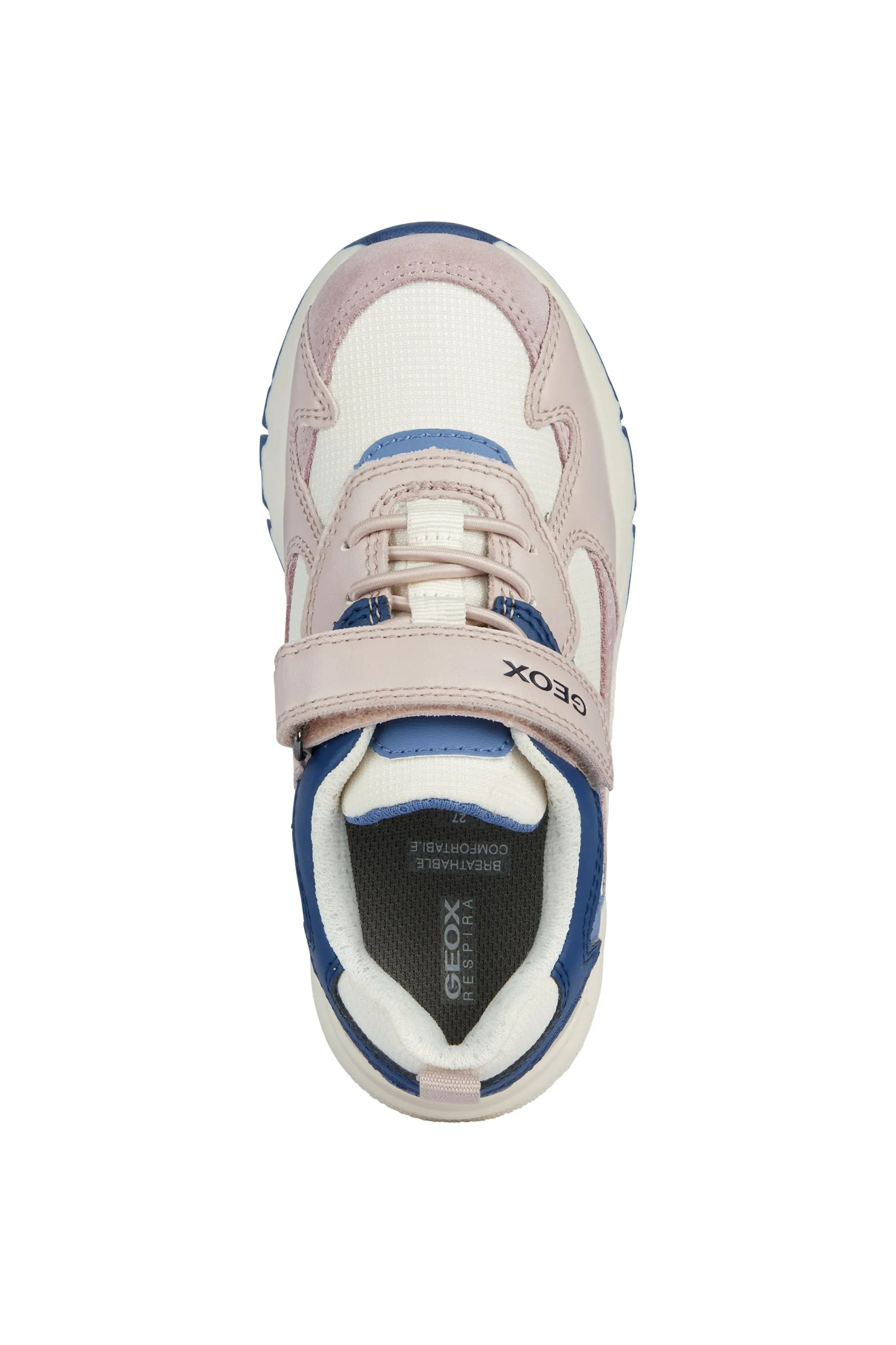 Geox Rooner Girls Light Rose Avio Trainer