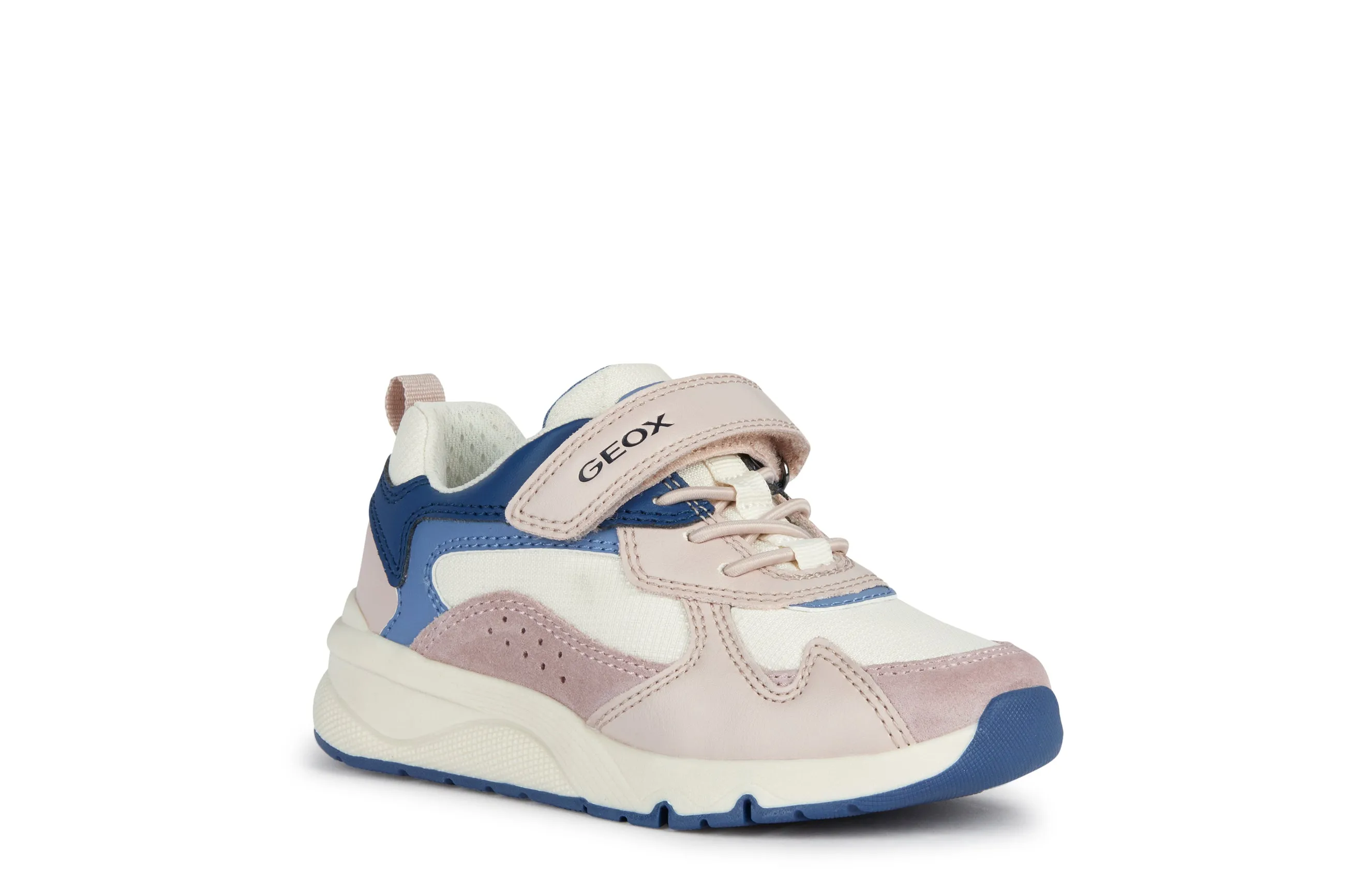 Geox Rooner Girls Light Rose Avio Trainer