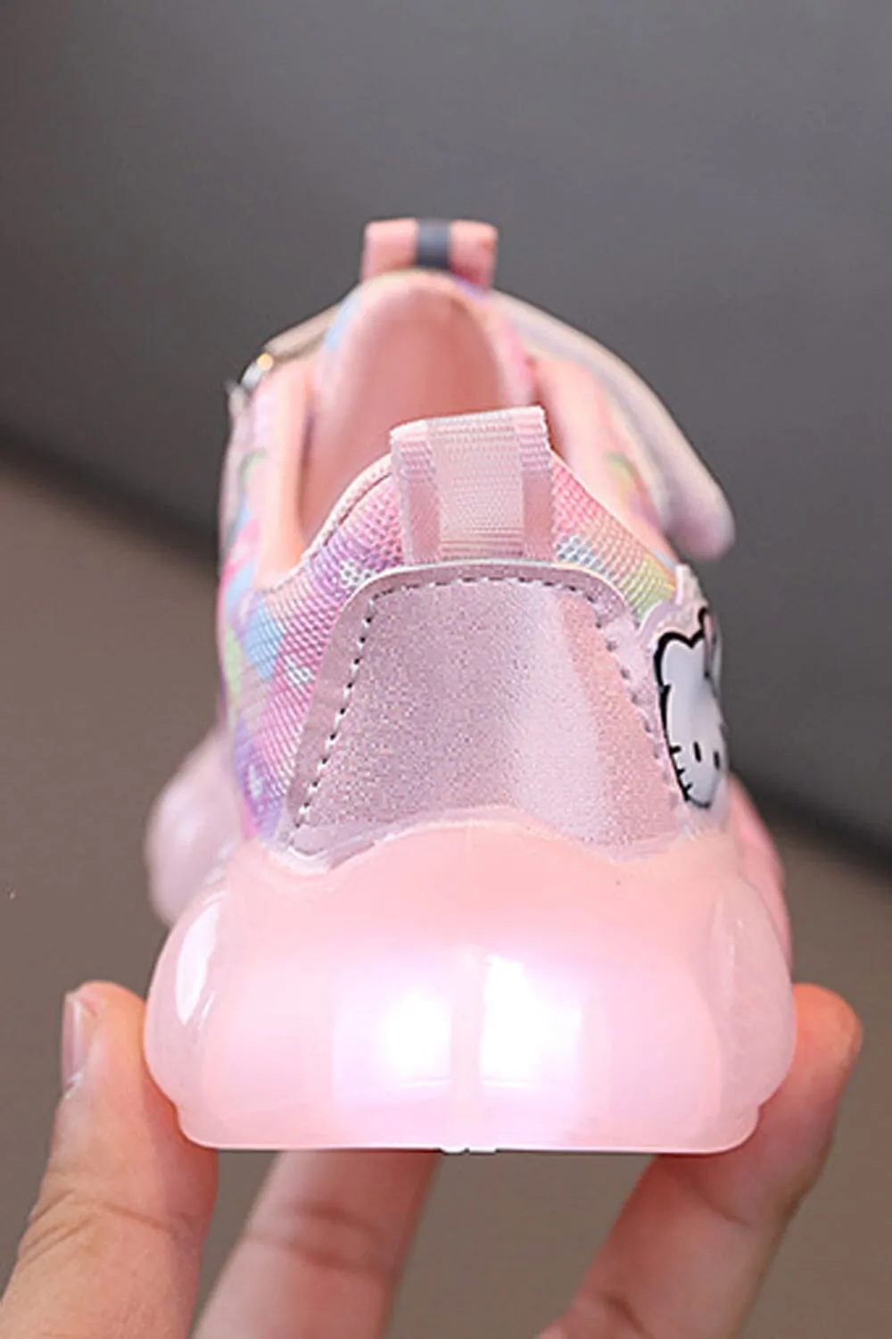 Girl's LED Light-Up Sneakers