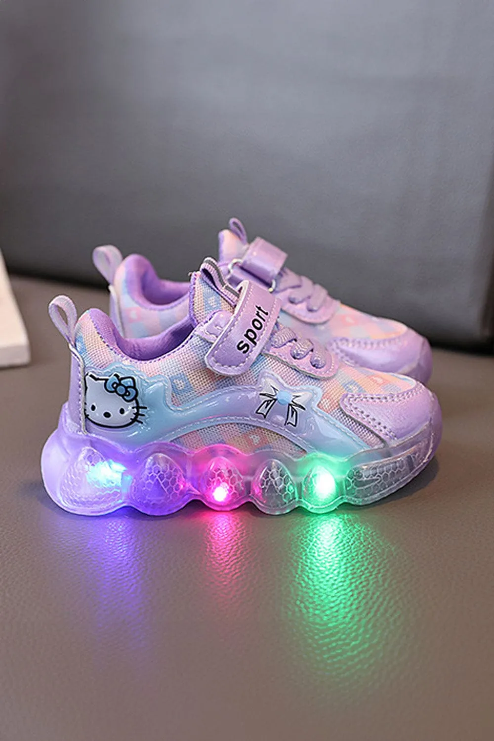 Girl's LED Light-Up Sneakers