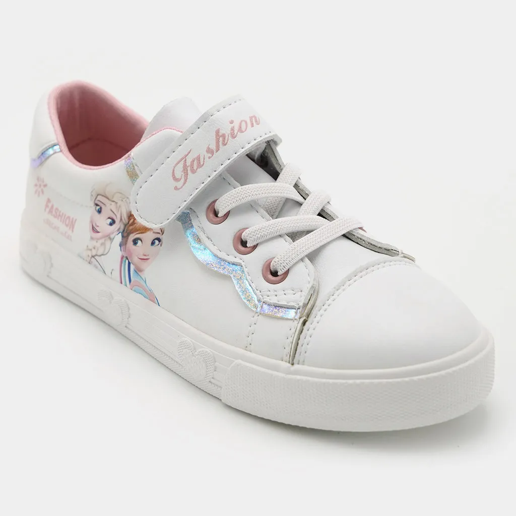 Girls Sneaker 5806B-Pink/White