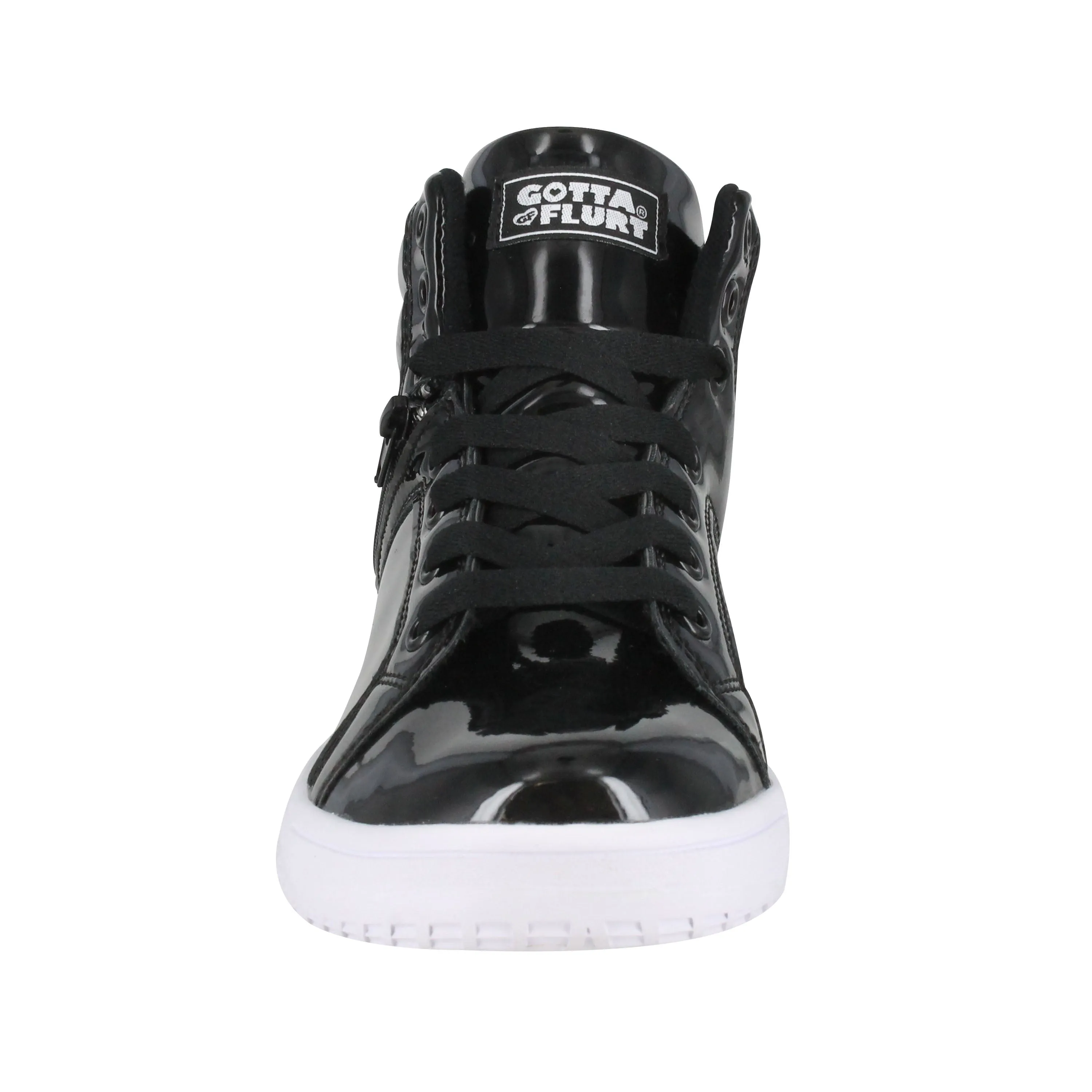 Gotta Flurt Women's Gamma II Black Hip Hop Fashion Dance Sneaker