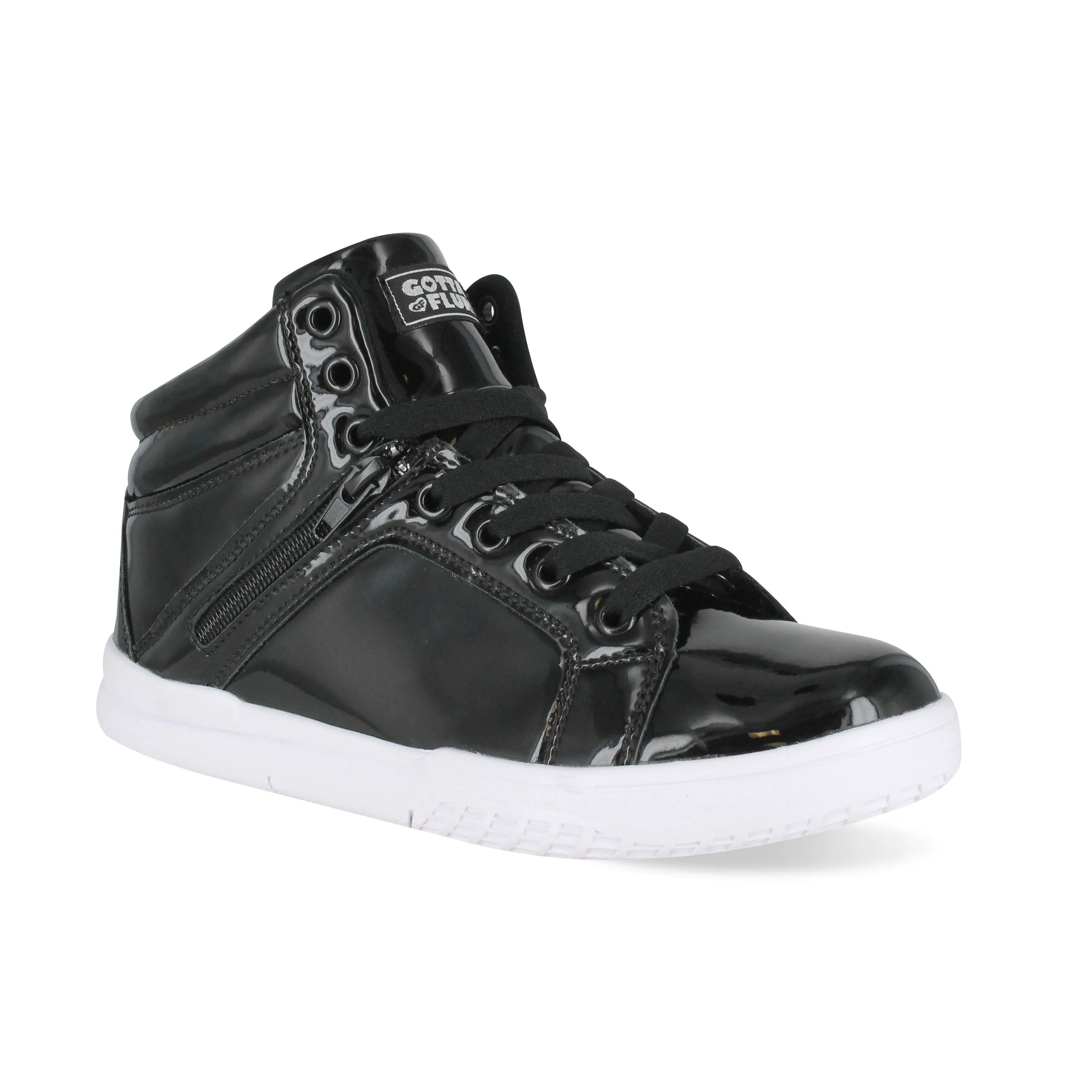 Gotta Flurt Women's Gamma II Black Hip Hop Fashion Dance Sneaker