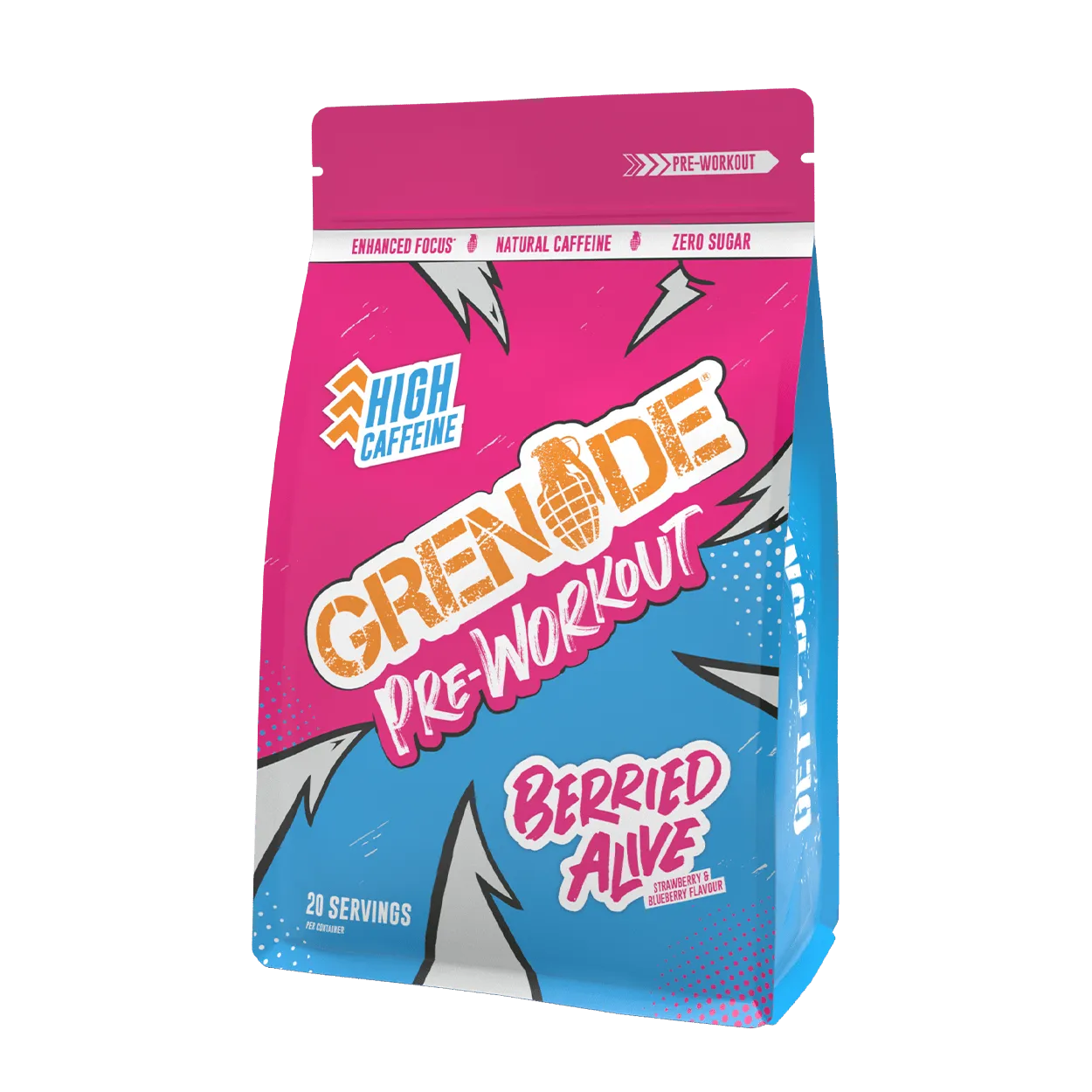 Grenade Pre-Workout 330g Berried Alive