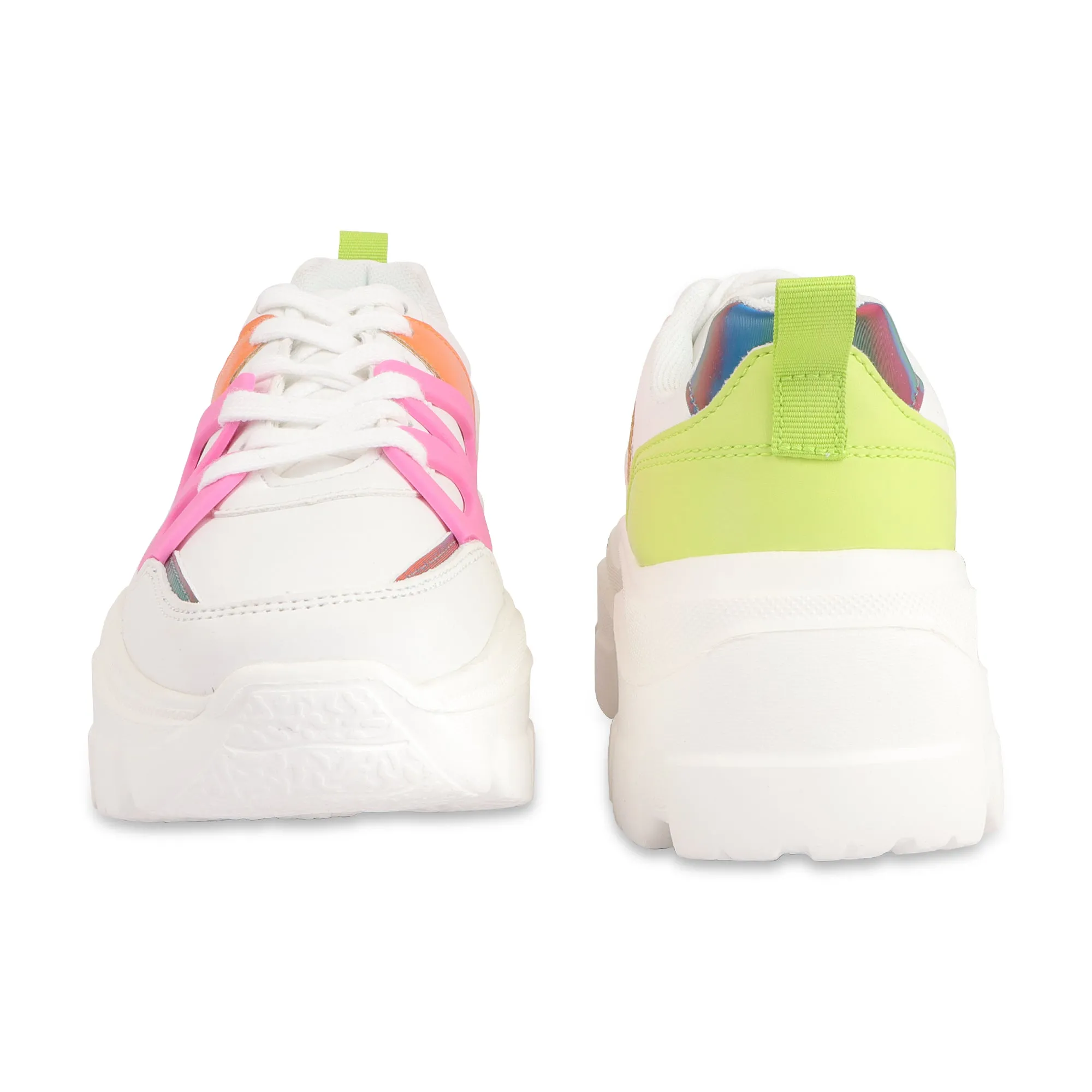 Hamster London Marcella Retro White Party Sneakers