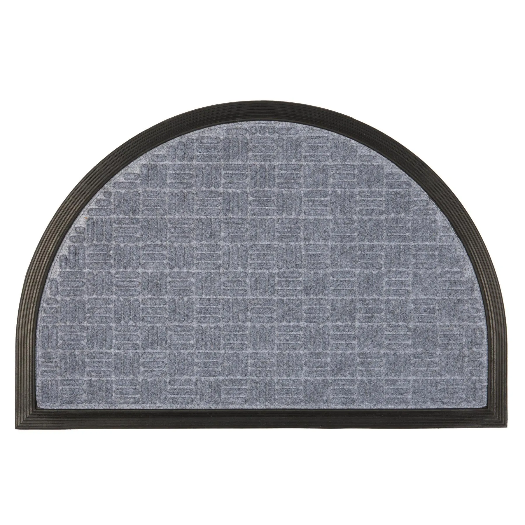 Heavy-Duty Half-Moon Door Mat - 90cm x 60cm - By Nicola Spring