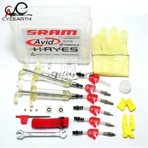 High quality,Bike Bicycle tool Oil Disc Brake Bleed Kit For AVID Sram DODE JUICY DOT HOPE BNGAL HAYES J3 J5 J7 Formula R1 RX K24