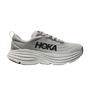 HOKA Bondi 8 'Sharkskin' sneakers, gray