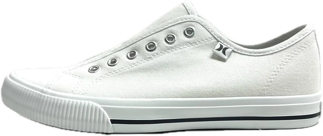 Hurley Womens Chloe Canvas Sneakers Low Top Shoes