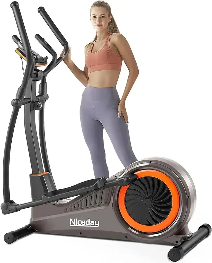 Hyper-Quiet Home Elliptical Machine with Magnetic System