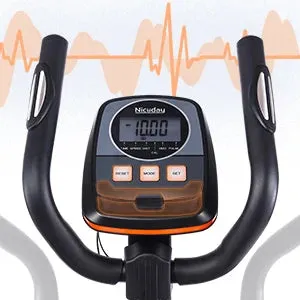 Hyper-Quiet Home Elliptical Machine with Magnetic System