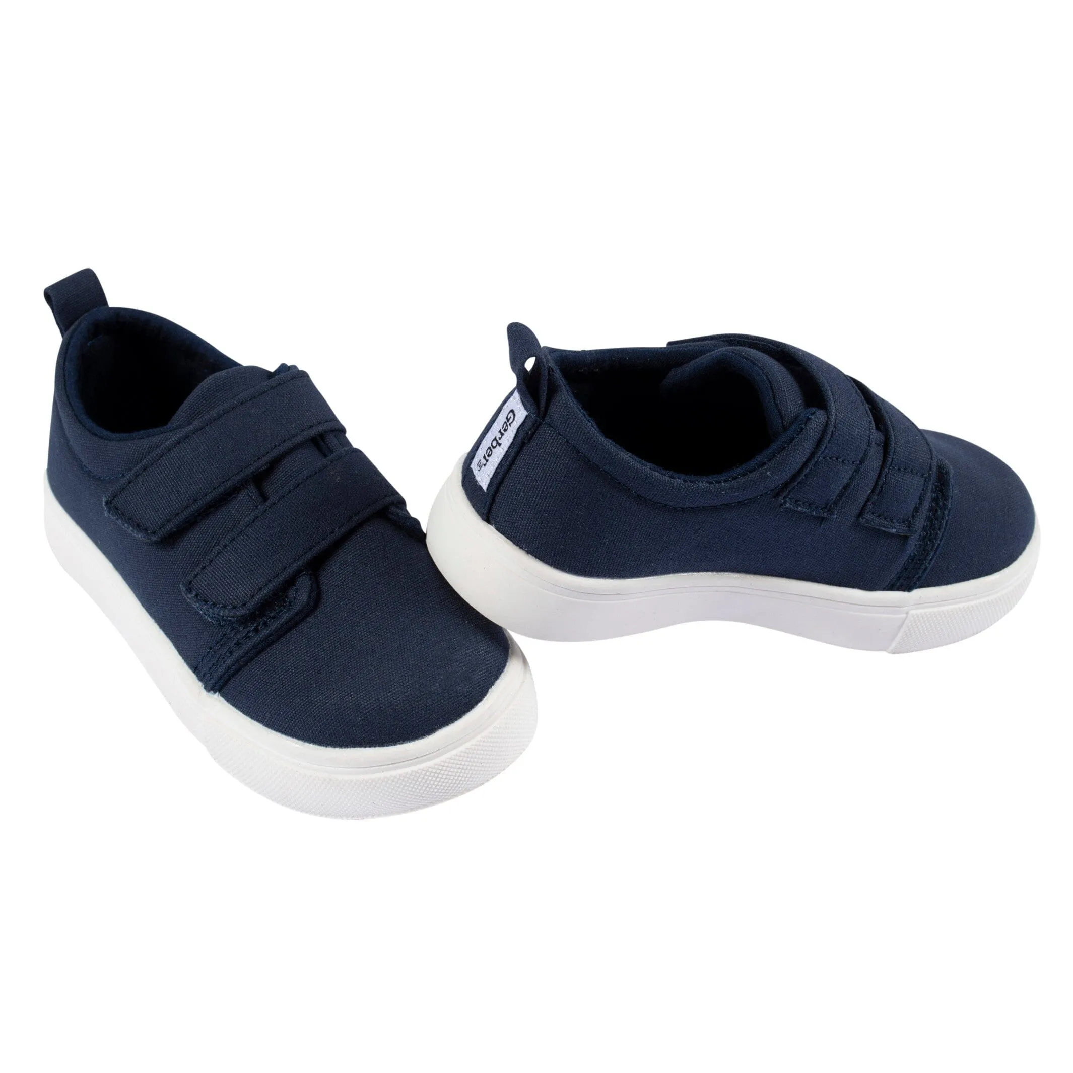 Infant & Toddler Boys Navy Strap Sneaker