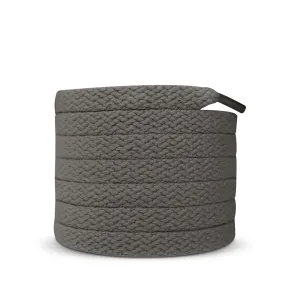 Jordan 1 Laces Basics Flat Thin - Grey Laces