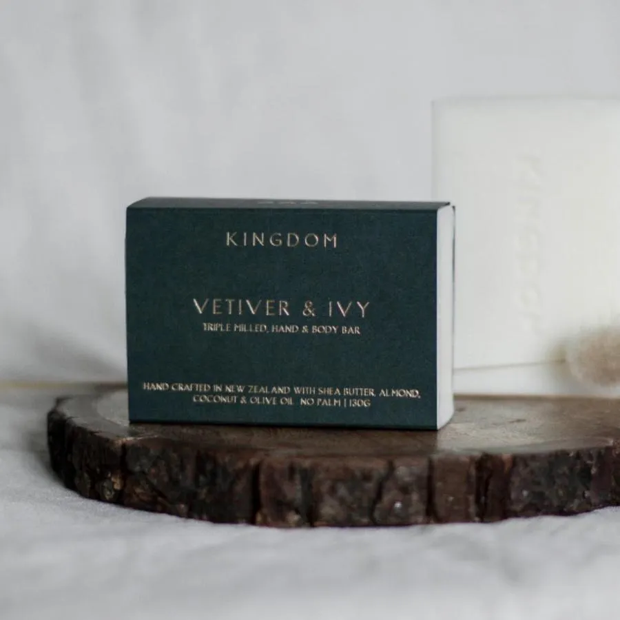 Kingdom Hand & Body Bar | Vetiver & Ivy