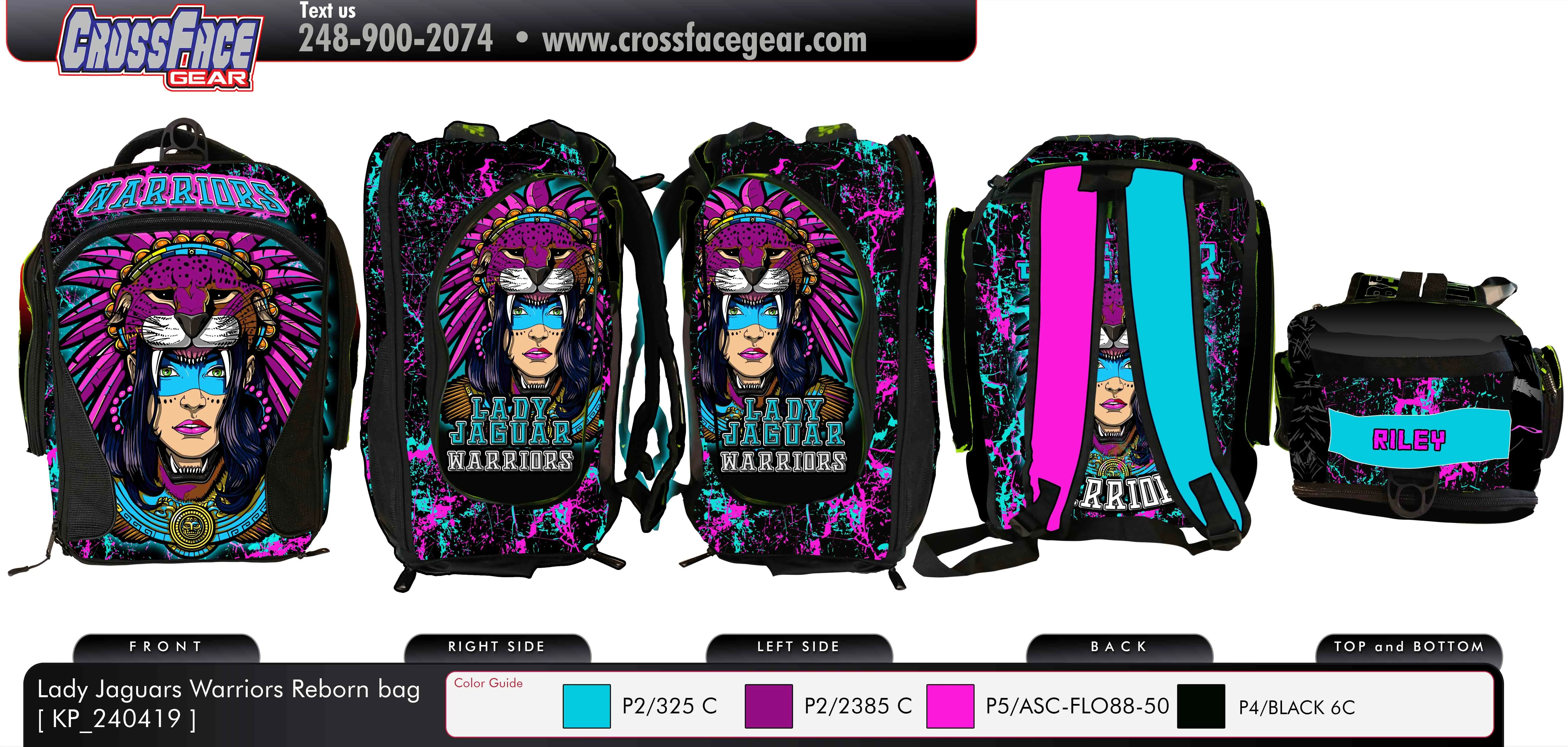 Lady Jaguar Warriors Reborn bag