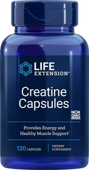 Life Extension Creatine Capsules 120 VegCap