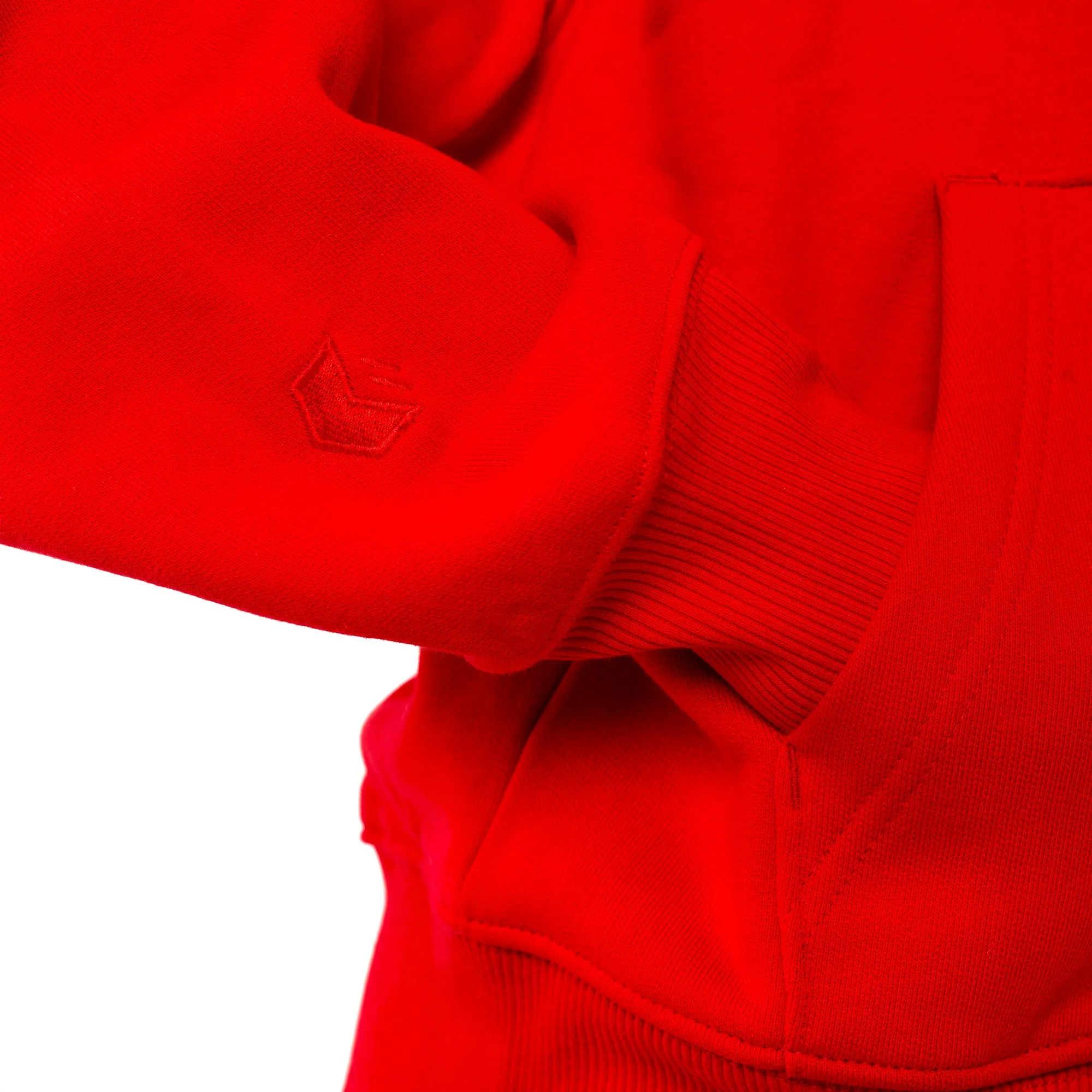 LIMITED EDITION: Relaxed Fit SUPER Heavy Premium Hoodie - Red