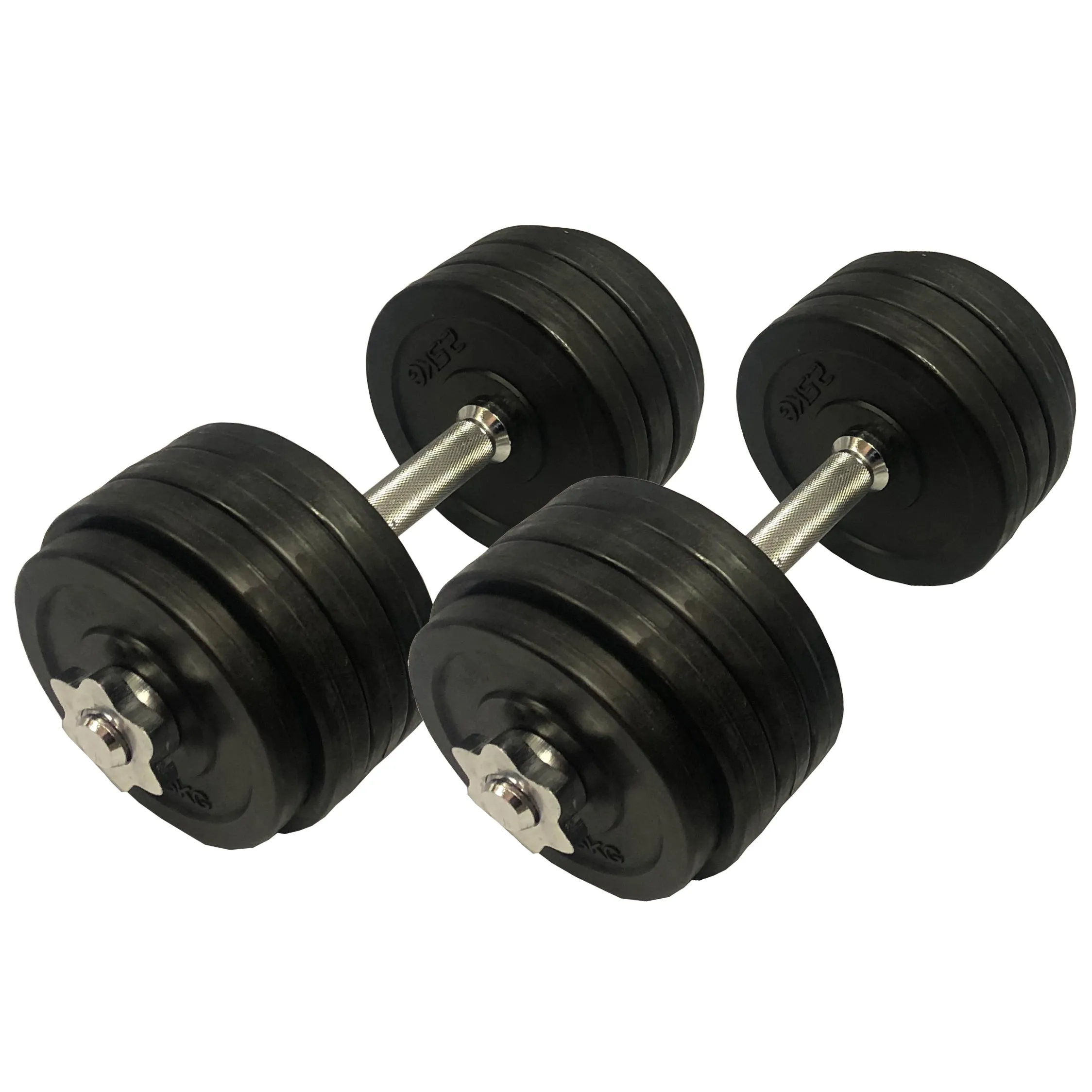 MAR-351 | Dumbbell w/ Rubber Weight Plates