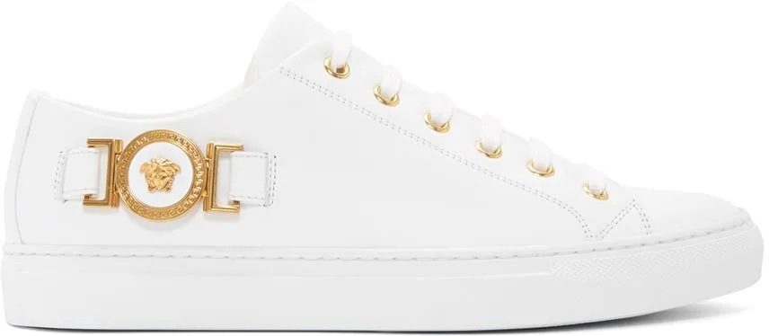 Medusa Tribute Low Top Sneakers - White or Black