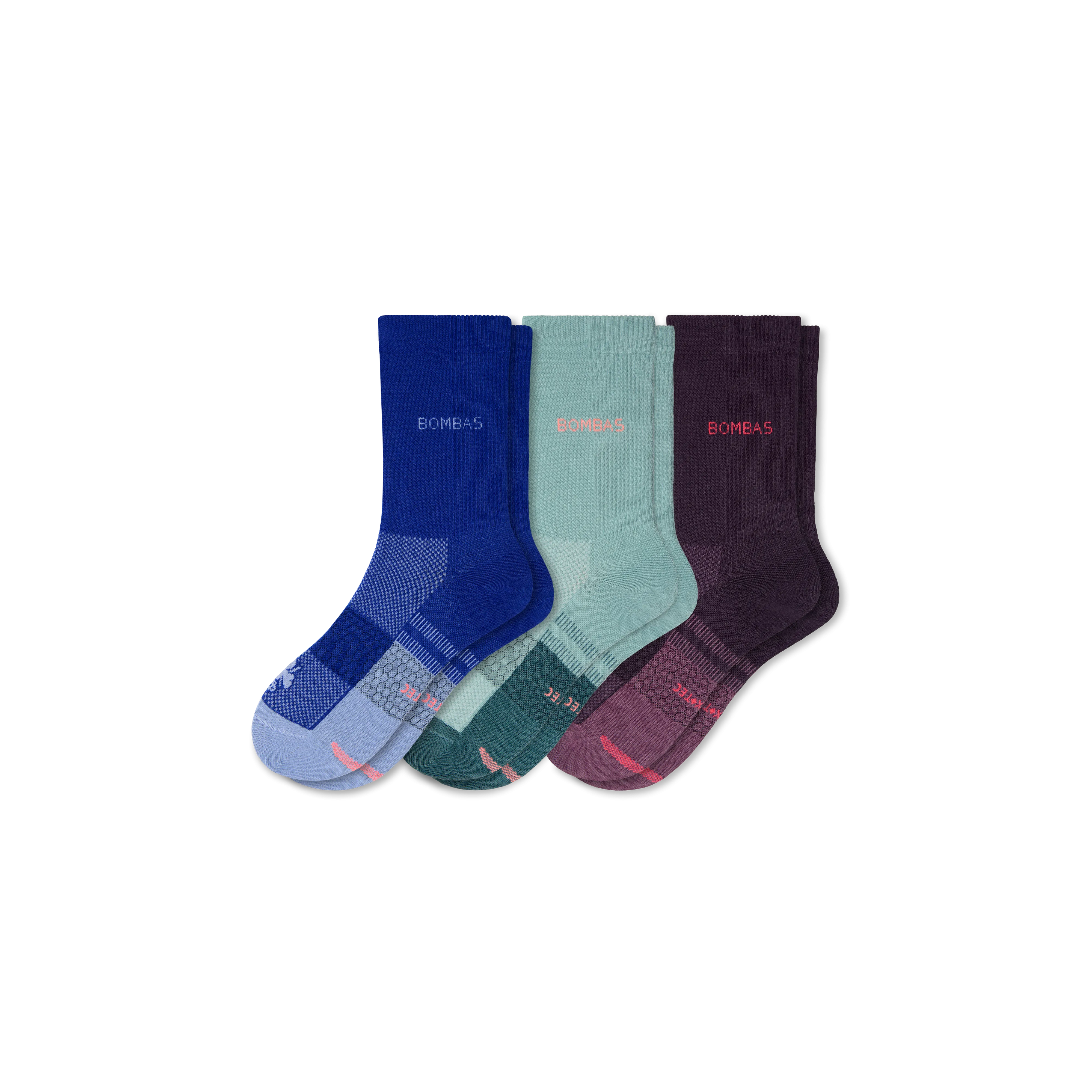 Men's Lightweight Athletic Half Calf Sock 3-Pack