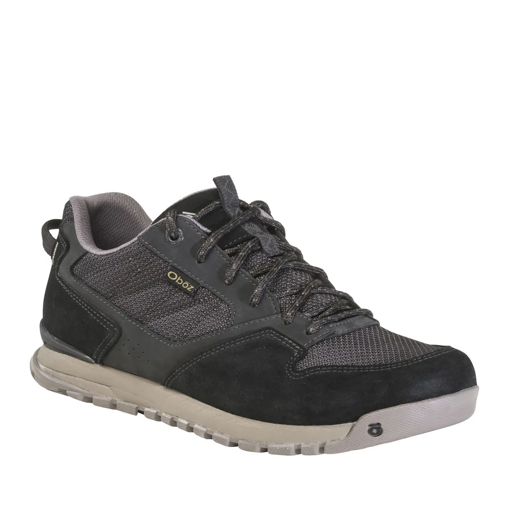 Men's Oboz Bozeman Low Suede Color: Jet