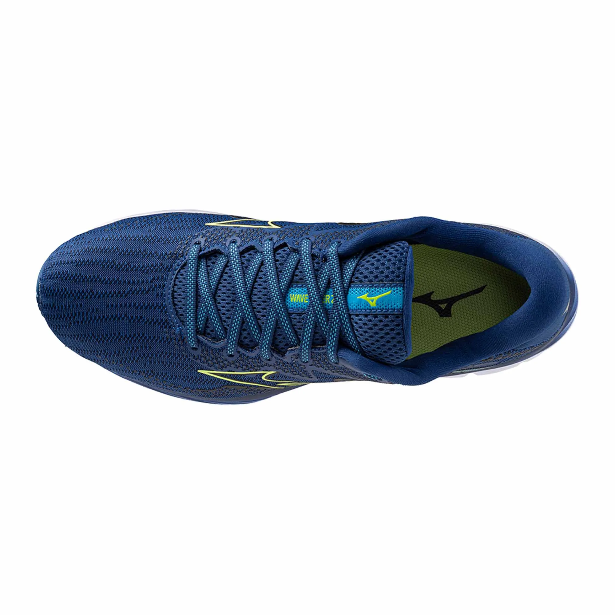 Mizuno | Men's Wave Rider 27 Running Shoes - Navy Peony