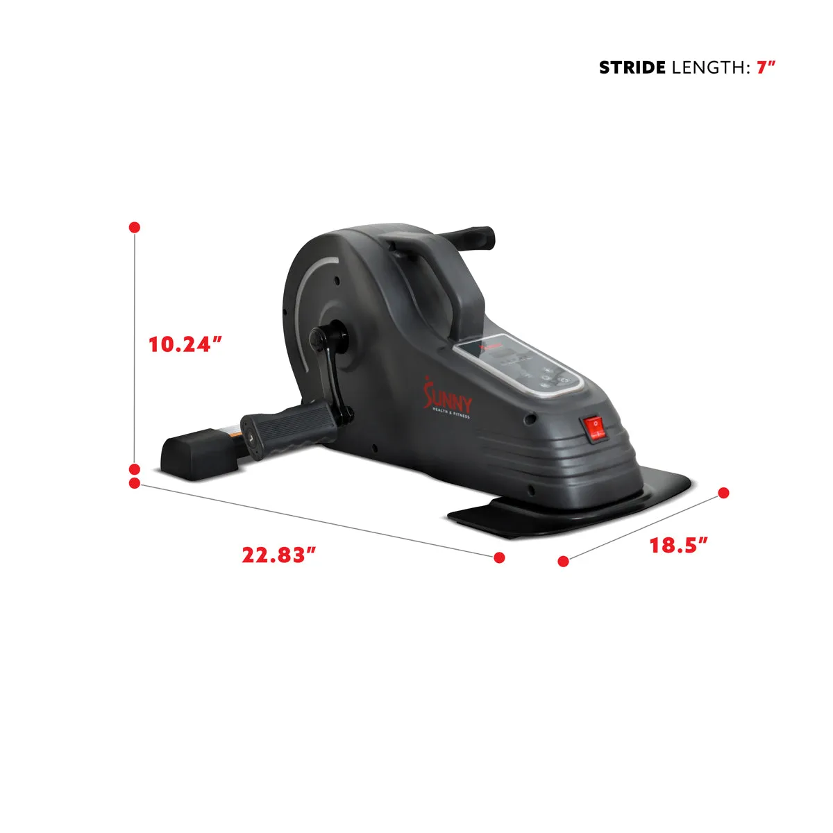 Motorized Electric Under Desk Bike for Legs and Arms